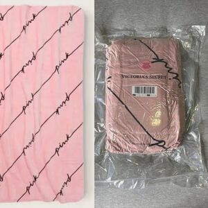 Victoria's Secret PINK 60" x 50" Script Logo Cozy Plush Blanket